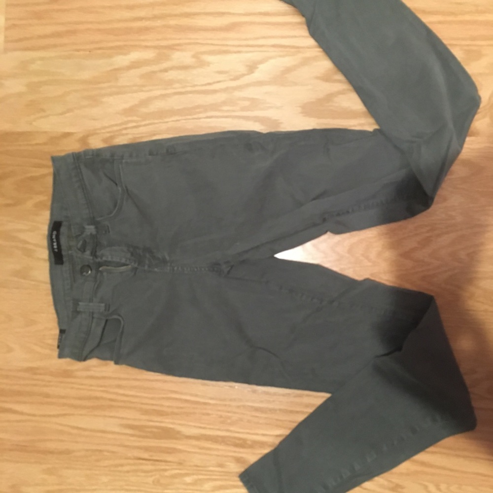 J Brand Maria Green Spruceston Pants 25